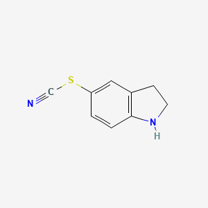 Indolin-5-yl thiocyanate