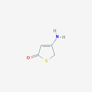 4-amino-5H-thiophen-2-one