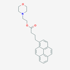 2-(Morpholin-4-YL)ethyl 4-(pyren-1-YL)butanoate