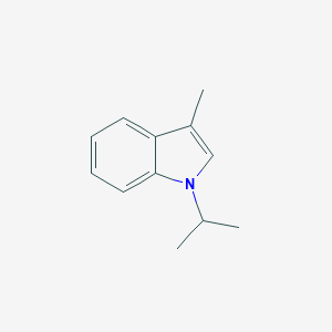 molecular formula C12H15N B084869 1-Isopropyl-3-methyl-1H-indole CAS No. 10560-08-4