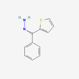 molecular formula C11H10N2S B8486962 Phenyl-2-thienyl ketone hydrazone 
