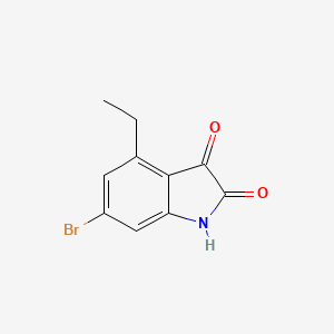 6-bromo-4-ethyl-1H-indole-2,3-dione