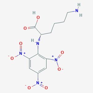molecular formula C12H15N5O8 B084872 2,4,6-Trinitrophenyl-lysine CAS No. 15113-66-3
