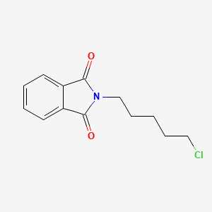 molecular formula C13H14ClNO2 B8487208 5-Chloro-1-phthalimidopentane 