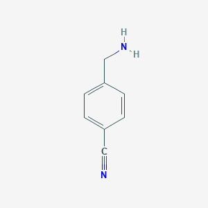 molecular formula C8H8N2 B084873 4-(Aminomethyl)benzonitrile CAS No. 10406-25-4