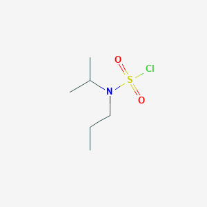 molecular formula C6H14ClNO2S B8487365 N-(propan-2-yl)-N-propylsulfamoyl chloride 