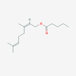 (Z)-3,7-Dimethylocta-2,6-dienyl valerate