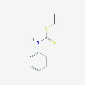 molecular formula C9H11NS2 B084880 ethyl N-phenylcarbamodithioate CAS No. 13037-20-2