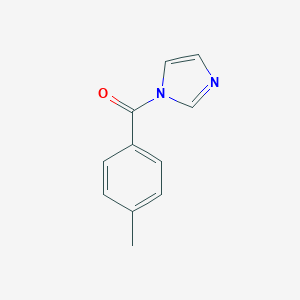 molecular formula C11H10N2O B084882 1-(4-methylbenzoyl)-1H-imidazole CAS No. 10347-11-2