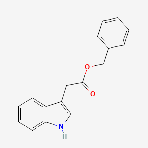 Benzyl (2-methyl-1H-indol-3-yl)acetate