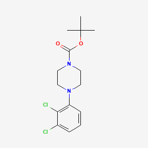 molecular formula C15H20Cl2N2O2 B8488516 4-(2,3-Dichloro-phenyl)-piperazine-1-carboxylic acid tert-butyl ester 