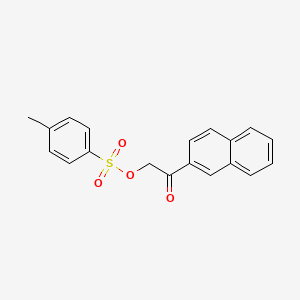 Ethanone, 2-[[(4-methylphenyl)sulfonyl]oxy]-1-(2-naphthalenyl)-
