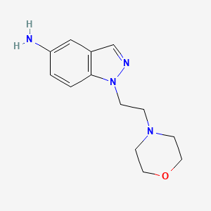 1-[2-(Morpholin-4-yl)ethyl]-1H-indazol-5-amine