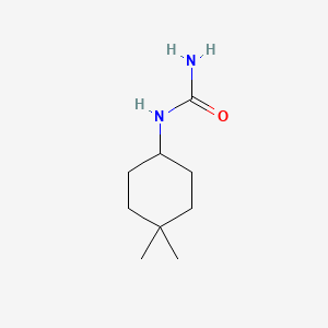 molecular formula C9H18N2O B8488542 N'-(4.4-dimethylcyclohexyl)-urea 