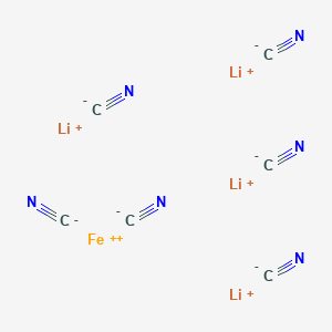 Iron(2+) lithium cyanide (1/4/6)