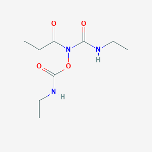 N-(Ethylcarbamoyl)-N-[(ethylcarbamoyl)oxy]propanamide