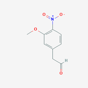 (3-Methoxy-4-nitrophenyl)acetaldehyde