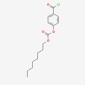 4-(Chlorocarbonyl)phenyl octyl carbonate