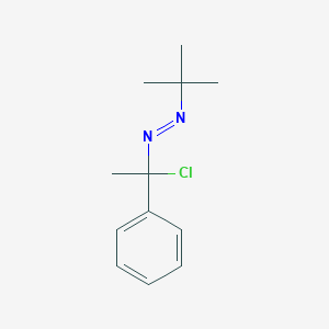 (E)-1-tert-Butyl-2-(1-chloro-1-phenylethyl)diazene