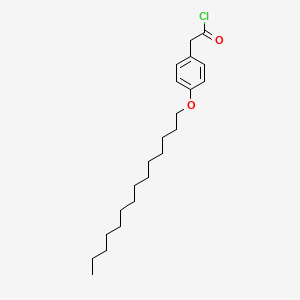 p-Tetradecyloxyphenylacetylchloride