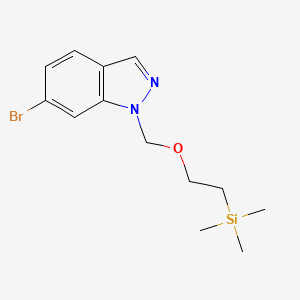 6-bromo-1-(2-trimethylsilanyl-ethoxymethyl)-1H-indazole