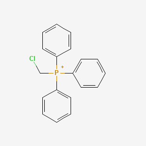 molecular formula C19H17ClP+ B8489490 Chloromethyl(triphenyl)phosphanium 
