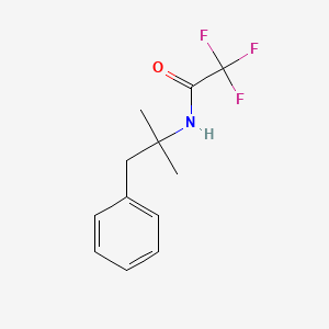 N-(1,1-Dimethyl-2-phenylethyl)-2,2,2-trifluoroacetamide