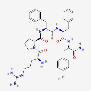 N~5~-(Diaminomethylidene)-L-ornithyl-L-prolyl-L-phenylalanyl-L-phenylalanyl-L-tyrosinamide