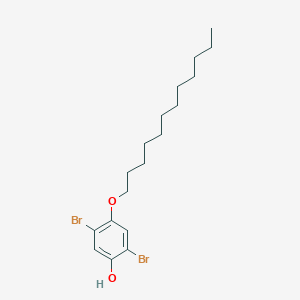 2,5-Dibromo-4-dodecyloxy phenol