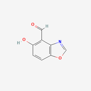 5-Hydroxybenzo[d]oxazole-4-carbaldehyde