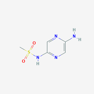 N-(5-amino-pyrazin-2-yl)-methanesulfonamide