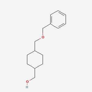 ((1r,4r)-4-((Benzyloxy)methyl)cyclohexyl)methanol