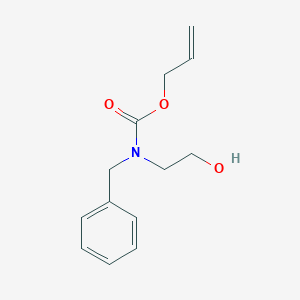 2-(N-allyloxycarbonyl-N-benzylamino)ethanol