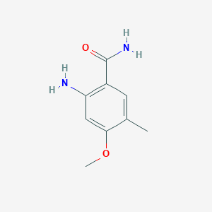 4-Methoxy-5-methyl-2-amino-benzamide