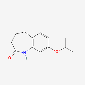 8-Isopropoxy-1,3,4,5-tetrahydro-2H-benzo[B]azepin-2-one