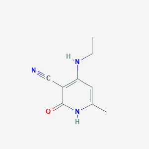 4-(Ethylamino)-6-methyl-2-oxo-1,2-dihydro-3-pyridinecarbonitrile