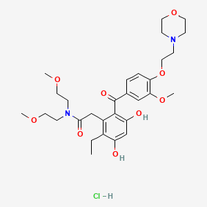 molecular formula C30H43ClN2O9 B8490231 KW-2478 CAS No. 819812-18-5