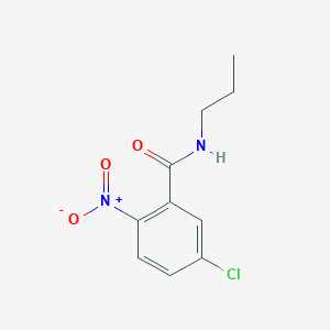 5-Chloro-2-nitrobenzoic acid propylamide