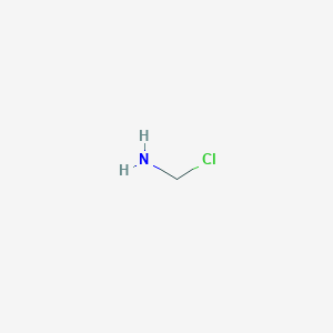 molecular formula CH4ClN B8490389 1-Chloromethanamine CAS No. 59067-17-3