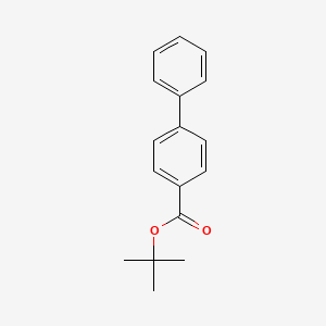 molecular formula C17H18O2 B8490495 Tert-butyl 4-phenylbenzoate 