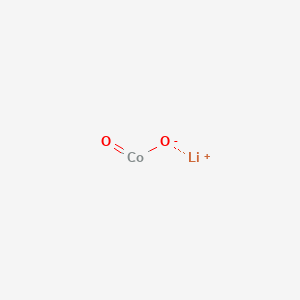 molecular formula LiCoO2<br>CoLiO2 B084905 Lithium cobalt(III) oxide CAS No. 12190-79-3