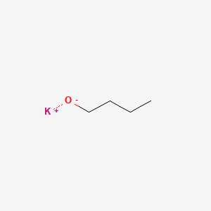 molecular formula C4H9KO B8490666 1-Butanol, potassium salt CAS No. 3999-70-0