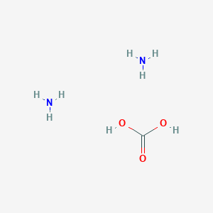 molecular formula C2H13N3O6 B084910 Ammonium carbonate CAS No. 10361-29-2