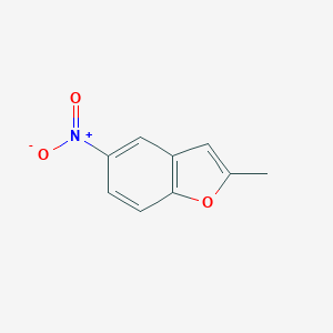 molecular formula C9H7NO3 B084911 2-methyl-5-nitro-1-benzofuran CAS No. 14146-09-9