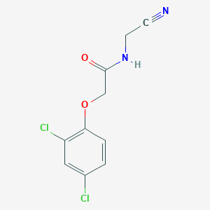 molecular formula C10H8Cl2N2O2 B8491627 N-Cyanomethyl 2,4-Dichlorophenoxyacetamide 