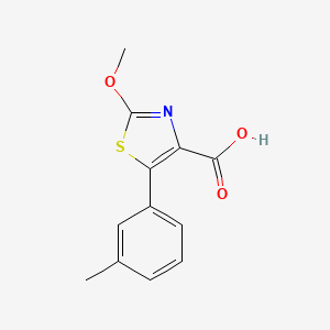 2-Methoxy-5-m-tolyl-thiazole-4-carboxylic acid