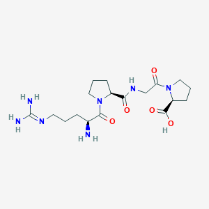 N~5~-(Diaminomethylidene)-L-ornithyl-L-prolylglycyl-L-proline