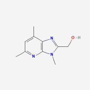 2-Hydroxymethyl3,5,7-trimethylimidazo[5,4-b]pyridine