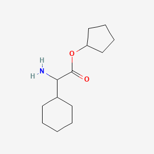 Cyclopentyl 2-amino-2-cyclohexylacetate