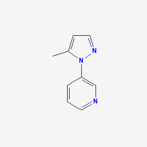 3-(5-methyl-1H-pyrazol-1-yl)pyridine